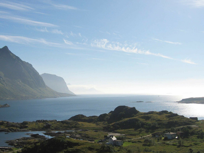 View from property 5, 4 Star Holiday Home in Bostad, Vestvågøy