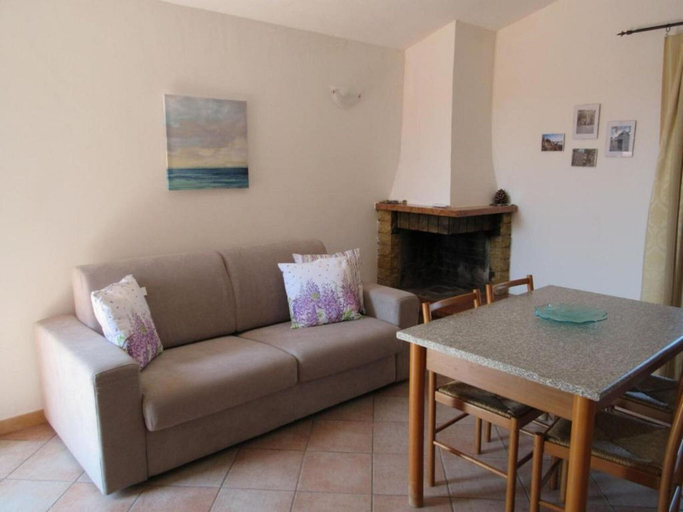 Living area, Apartment in Porto Pollo With Balcony, Olbia-Tempio