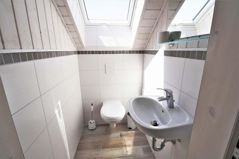 Bathroom 3, Skandinavisches Ferienhaus in Mirow, Mecklenburgische Seenplatte
