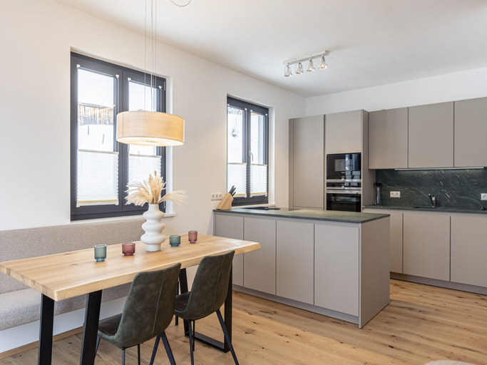 Private kitchen 5, Ideal Apartment With Shared Sauna, Sankt Johann im Pongau