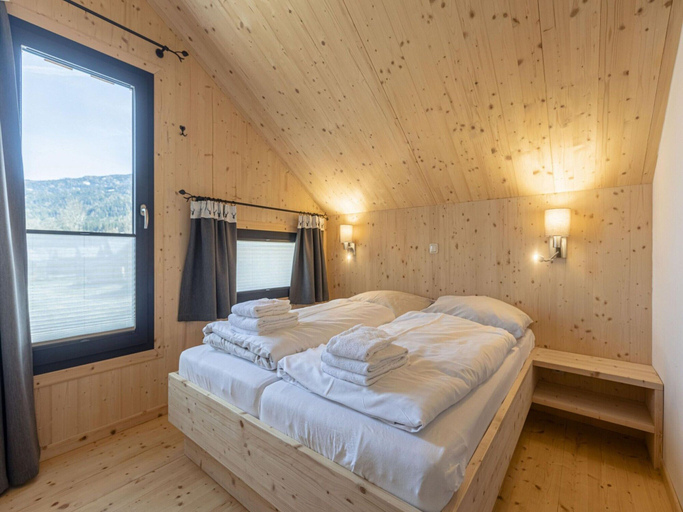 Bedroom, Chalet With Spacious Terrace, Murau