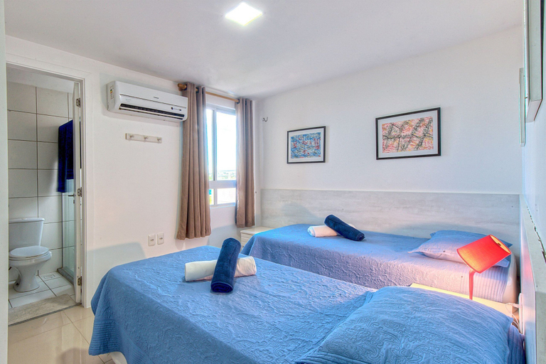 Bedroom 3, Apart na Praia do Cumbuco por carpediem, Caucaia