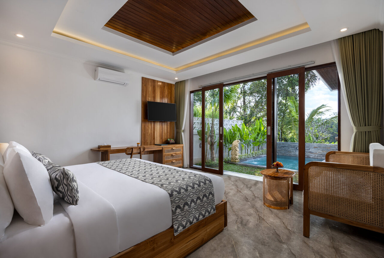 Bedroom 2, Arvanya Villa Ubud, Gianyar