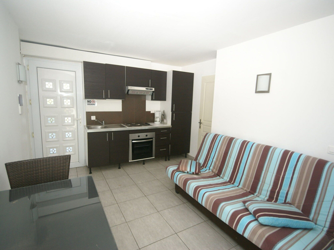 Living area 2, Holiday Home in Moriani-plage Near Beach, Haute-Corse