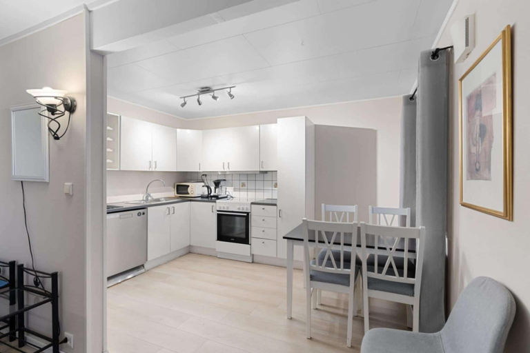 Private kitchen 3, Lovly 3 Bedroom Apartment With the View of Aurora, Tromsø
