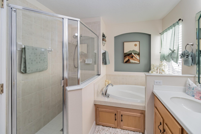 Bathroom 4, Amazing Vacation Home With Private Pool at Highland Reserve!, Polk