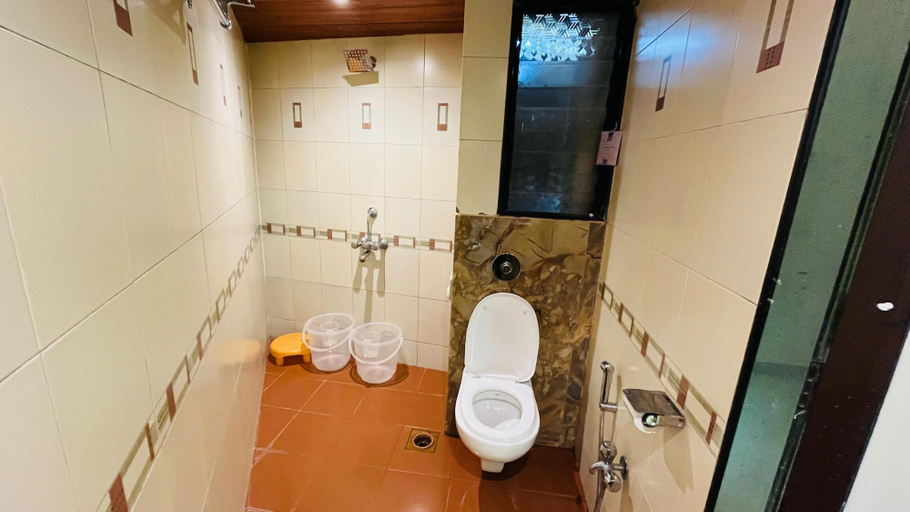 Bathroom 4, Nature Forest View Resort, Satara