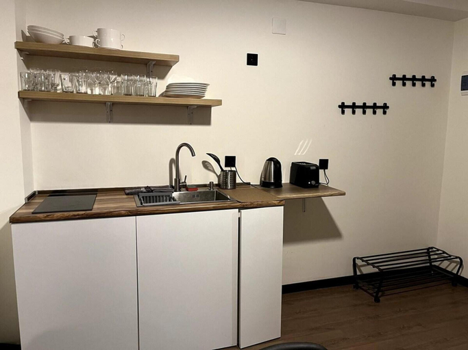 Private kitchen, Gudauri - Apartment - Sleeps 4 - Pool - Parking, Kazbegi