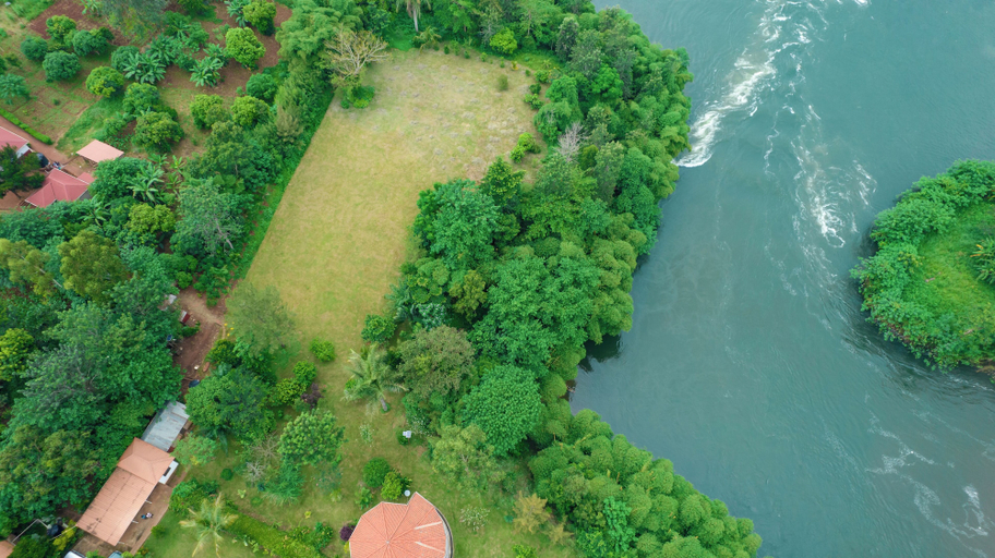 Aerial view 4, 2 Bed Villa - Sleeps 6 - River Views, Garden, Wifi, Buikwe