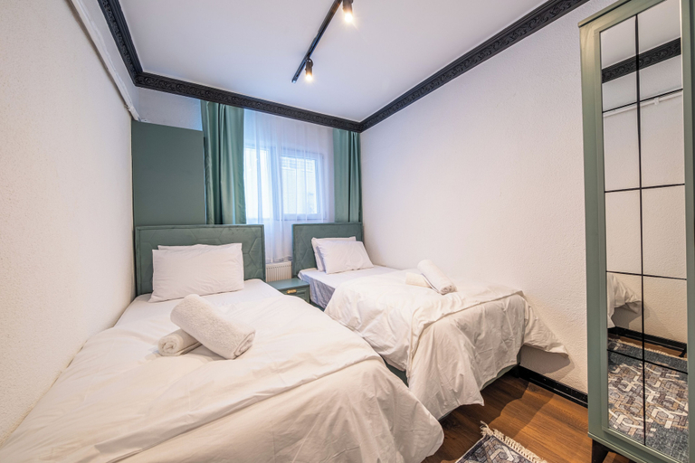 Bedroom 5, Hexa Apartments Sisli, Şişli