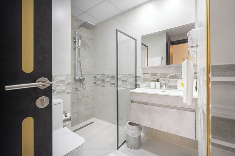 Bathroom, Elegance Olivz Residence by Danube, Dubai