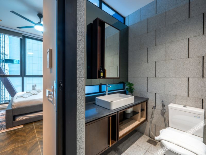 Bathroom 4, Greystone Scarletz Suites, Kuala Lumpur