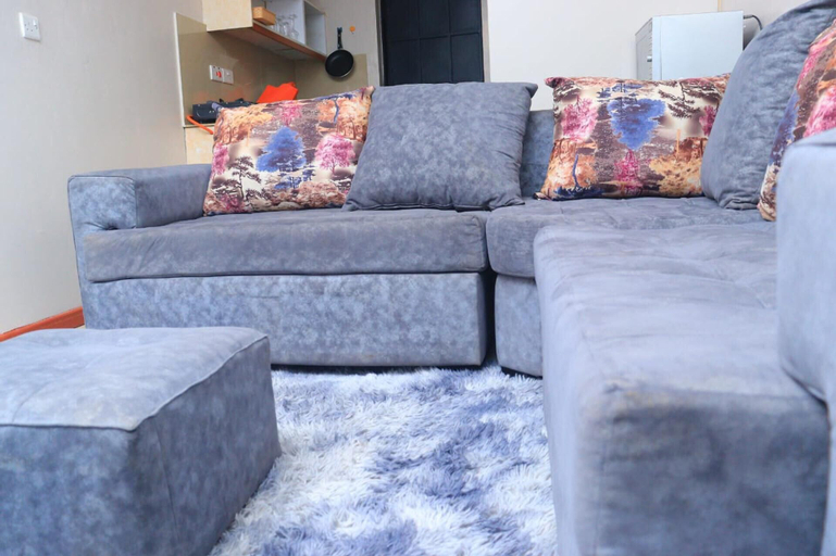 Living area, Impeccable 1-bed Apartment in Nairobi, Embakasi East