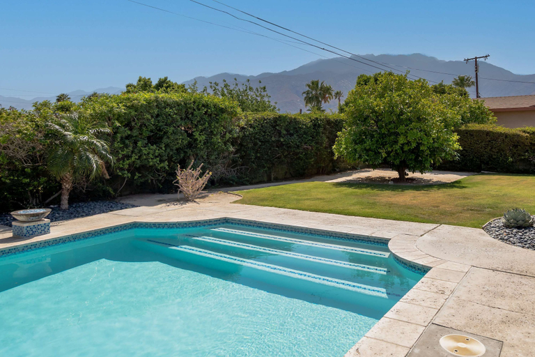 Pool, Relax at the 3BR Tranquil Oasis in Palm Springs, Riverside