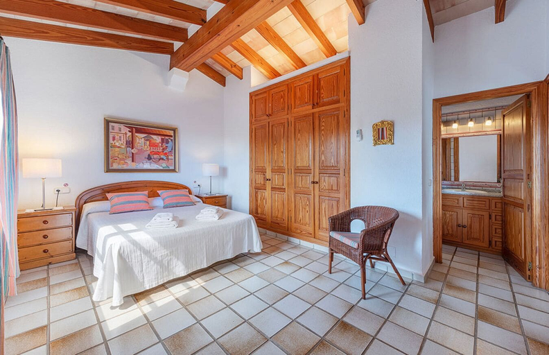 Bedroom 4, Can Pericas in Mallorca, Baleares