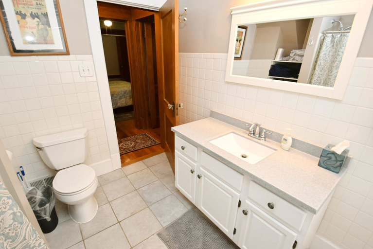 Bathroom 4, Updated Bungalow Steps to Notre Dame 410, Saint Joseph