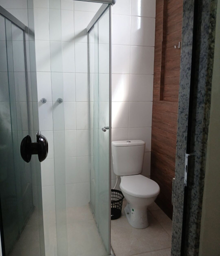 Bathroom, Hotel Malibu Muriaé, Muriaé