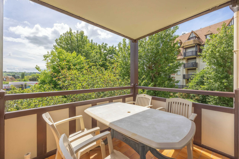 View from property, Cosy apt With Parking & Balcony - 4P - Deauville, Calvados