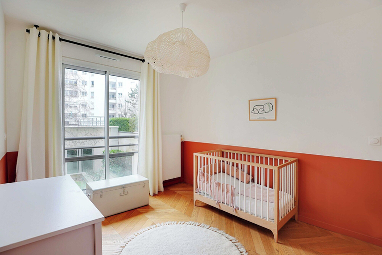 Bedroom 4, Modern, Spacious Apartment Just Outside Paris, Hauts-de-Seine
