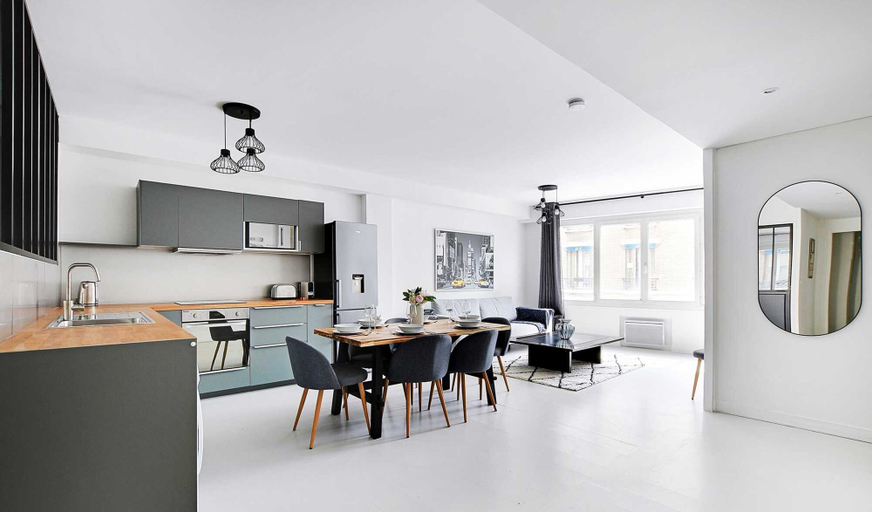 Dining 5, Amazing Apartment - 3br/6p - Near Convention, Paris