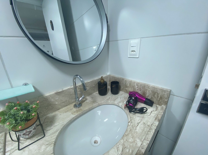 Bathroom 4, Bela Hospedagem - Neo Duos 104, Cabedelo