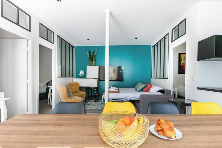 Bedroom 4, Spacious Apartment - 3br/8p - Place de la Bastille, Paris