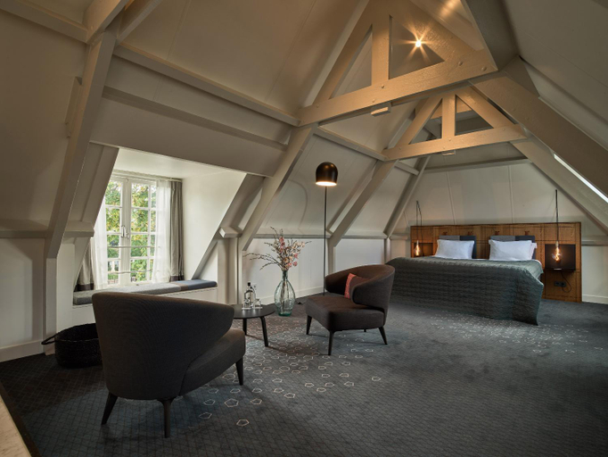 Bedroom, De Nederlanden, Restaurant & Boutique Hotel, Loenen