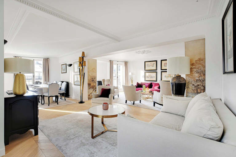 Living area 2, Luxury Apartment - 3br/6p - Faubourg Saint-honora, Paris