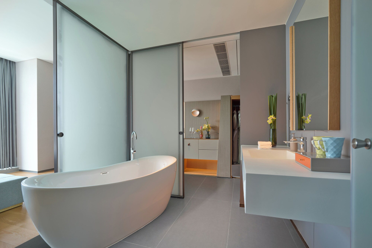 Bathroom 4, Pagoda Hotel Hangzhou Binjiang, Hangzhou