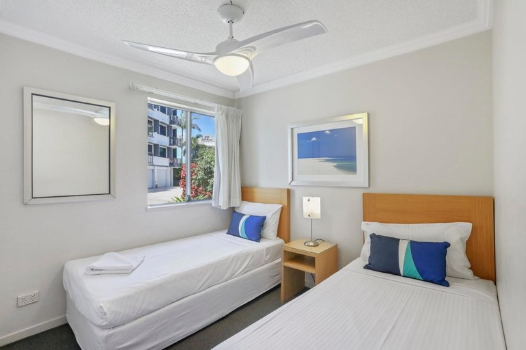 Bedroom 3, Ocean Vista on Alex, Maroochy - Mooloolaba