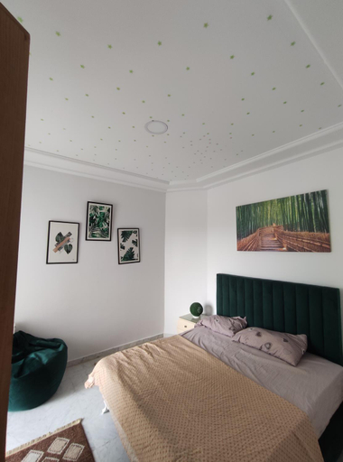 Bedroom 3, Appartement lux jardin de Carthage, Bouhaira