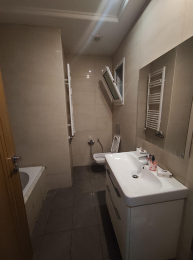 Bathroom 4, Appartement lux jardin de Carthage, Bouhaira