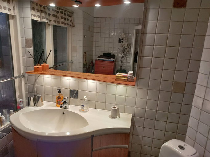 Bathroom 3, The Pink House, Stockholm