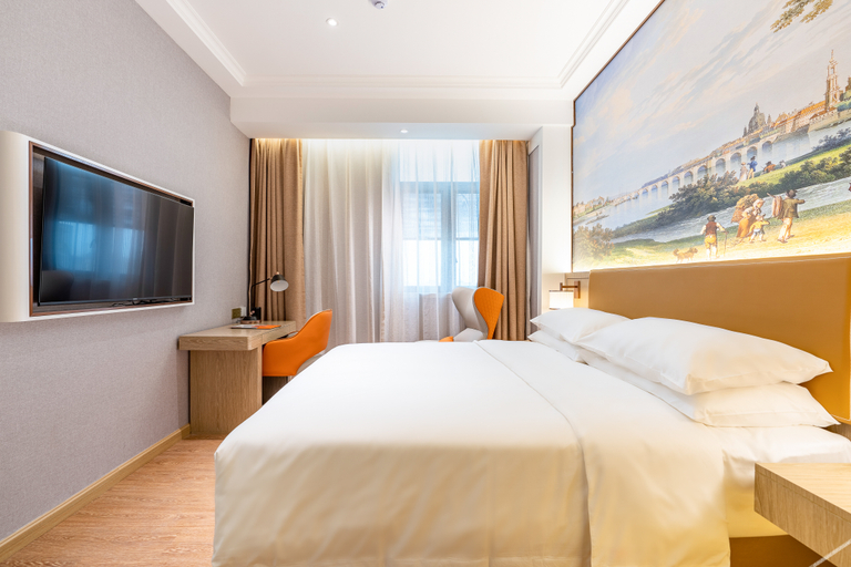 Bedroom 2, Vienna Hotel Chaozhou River View, Chaozhou