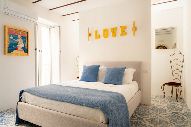 Bedroom 4, Ortigia Courtyard Apartment, Syracuse