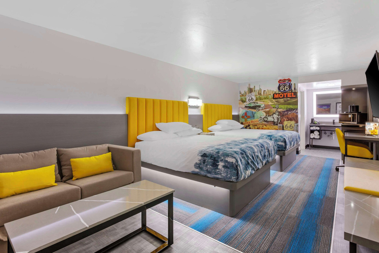 Bedroom 2, Hotel Blue 66, BW Signature Collection, Guadalupe