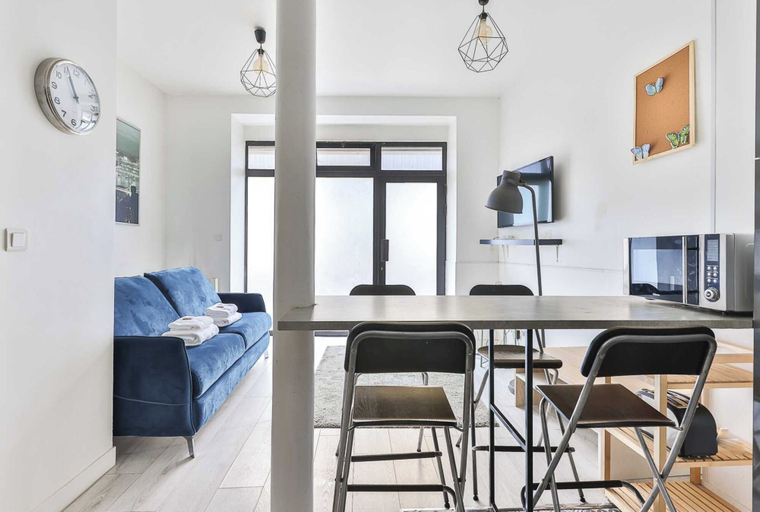 Dining, Bright apartment - 1BR/4P - Gare, Paris