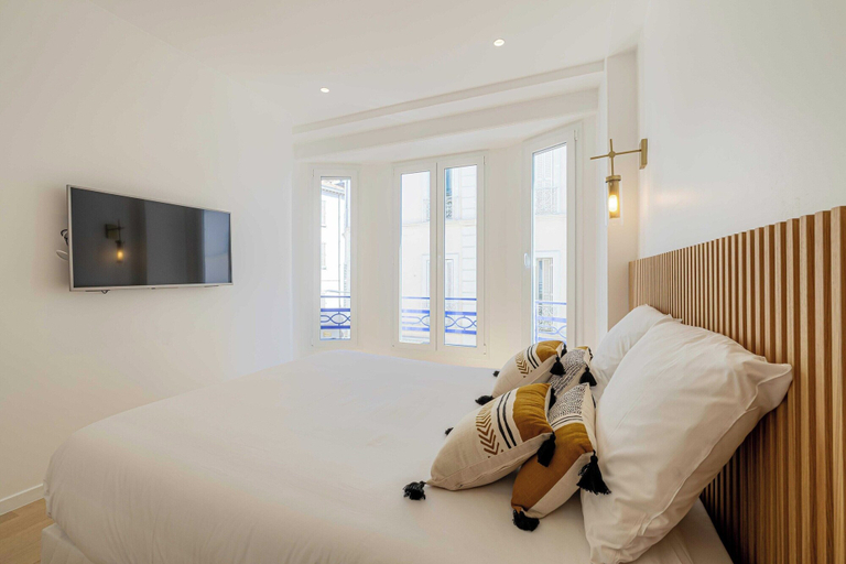 Bedroom 2, Renovated Apartment - Cannes Croisette Golden Square, Alpes-Maritimes