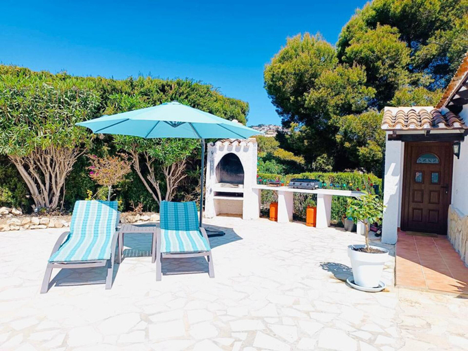 Terrace/patio 3, Moraira Escape With Private Pool, 1 Bed, Sleeps 2, Alicante