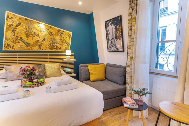 Bedroom 4, Pleasant Studio - 2P - Sentier, Paris