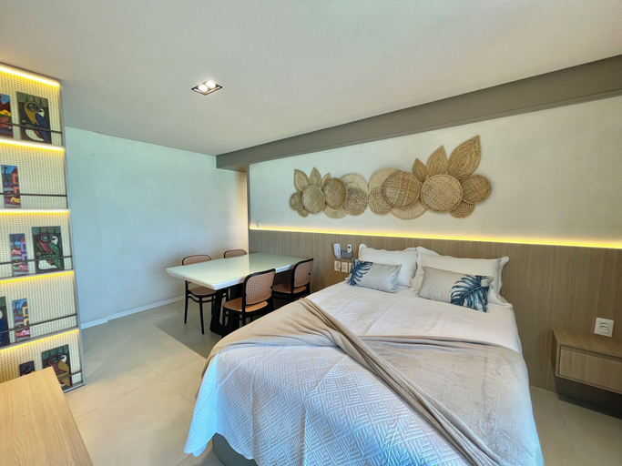 Bedroom 2, RN Studio Premium 613 - Frente Mar, Maceió (capital)