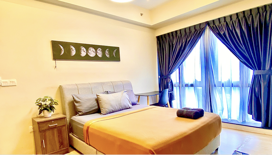 Bedroom, Revo, Aurora Place, Pavilion, Kuala Lumpur