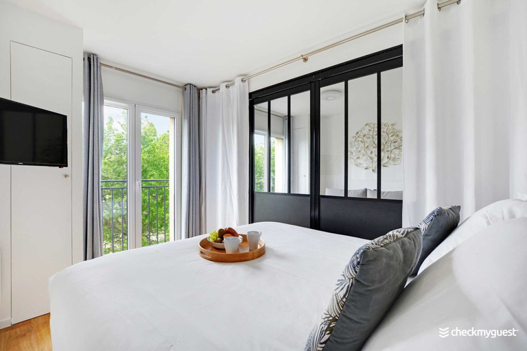 Room 3, Comfortable apartment - 1BR/4P - Sacré Cœur, Paris