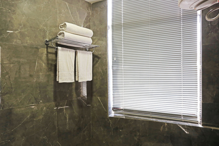 Bathroom 3, Hotel Lotus Arc, Delhi
