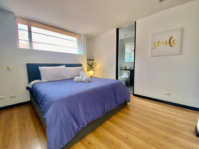 Room 5, 1bed Apartment Sleeps 2 With Free Parking & Wifi, Santafé de Bogotá