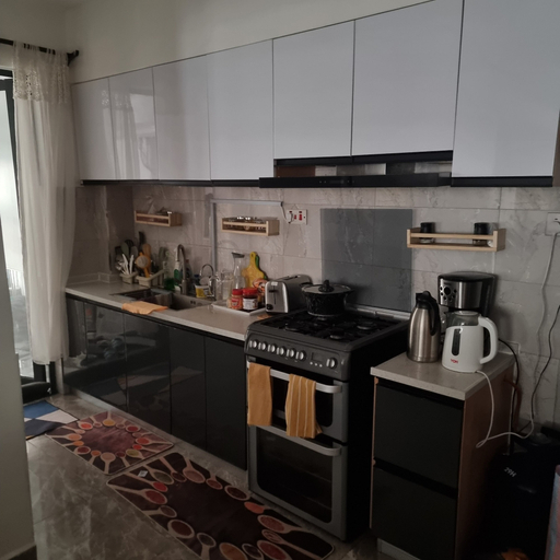 Private kitchen, Safari City Two Bedroom Apartment, Dagoretti North