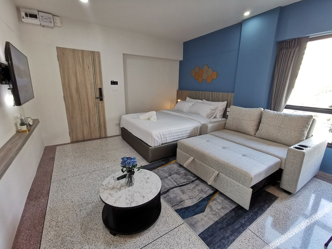 Bedroom 3, ABC@48 Hotel & Service Apartment, Huai Kwang