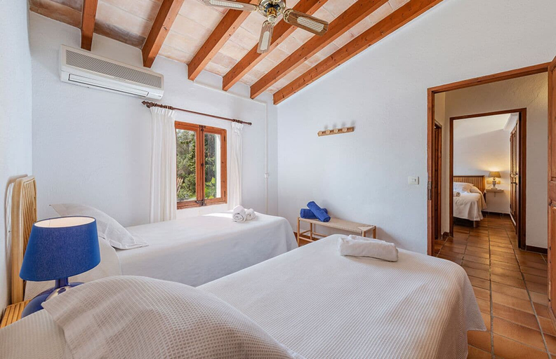 Bedroom 3, Villa Morell in Mallorca, Baleares