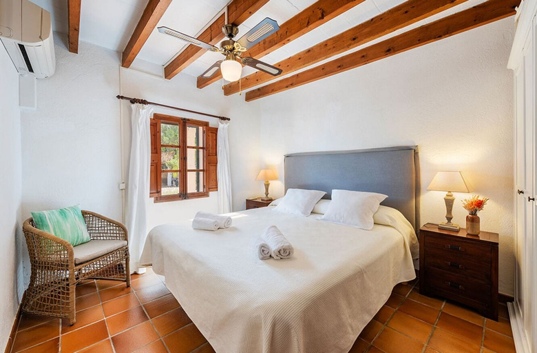 Bedroom 3, Villa Morell in Mallorca, Baleares
