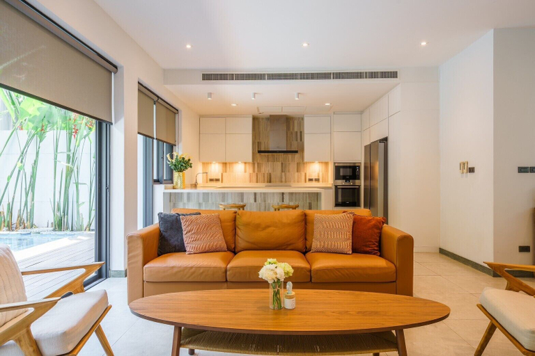 Living area 5, Designer Pool Villa in Ekkamai, Wattana